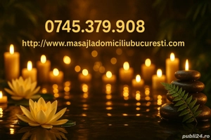 Masaj Profesional la Domiciliul Tău   Relaxare și Terapie cu Maseur Autorizat