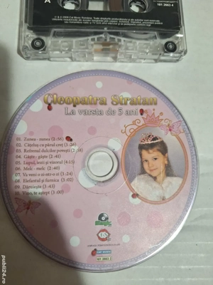 Cd+ caseta Cleopatra stratan la 5 ani
