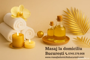 Maseur realizez masaj de relaxare,terapeutic la domiciliu  hotel 