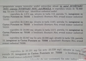 Vand 7,2 ha teren agricol comuna Scortarul Nou,Jud. Braila