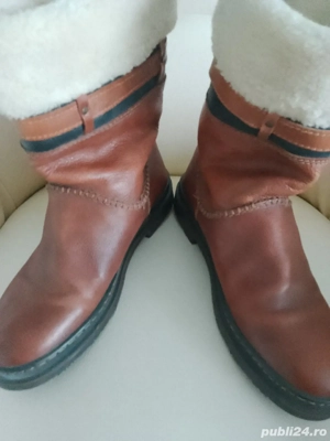 cizme din piele naturala imblanite nr 43