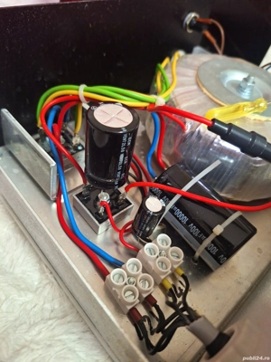 Sursa atelier laborator teste banc probe 24 si 42 Vdc transformator toroidal - imagine 4