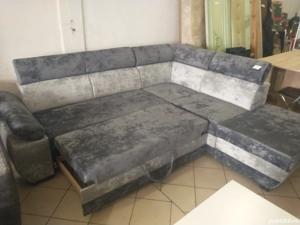 Colțar ext.cu tetiere reglabile 2,65*2,35m