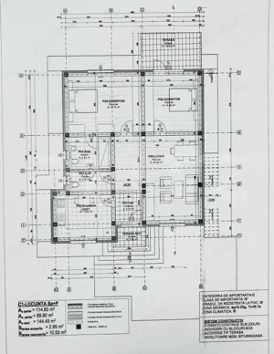 Casă mediteraneană, 3 camere,  90 mp, zona Ciurbesti