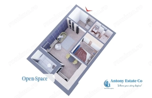 Apartament NOU de vanzare, 2 camere, Cheriu - imagine 2