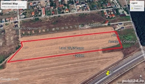Teren premium de vânzare în Corbeanca   26.651 mp - acces la A0 si DN1