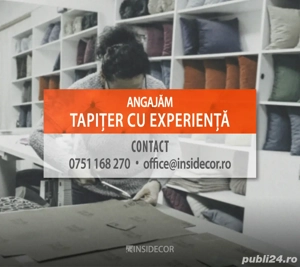 Angajăm TAPIȚER cu experiență - INSIDECOR Giarmata