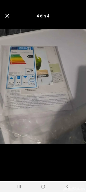 Masina de spălat rufe Whirlpool 