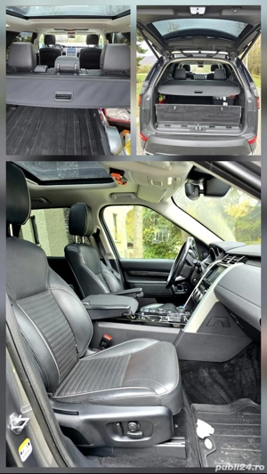 Land Rover Discovery 5, 2.0d -241 cp, 7 locuri HSE, camere 360, panoramic, service complet L.R. ofic - imagine 7