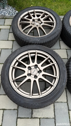 Roti complete Audi A3 jante 17 5x112 anvelope ALLSeason 205 50 17 Passat B6 B7 CC Golf 6 Touran - imagine 2