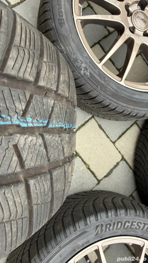 Roti complete Audi A3 jante 17 5x112 anvelope ALLSeason 205 50 17 Passat B6 B7 CC Golf 6 Touran - imagine 4