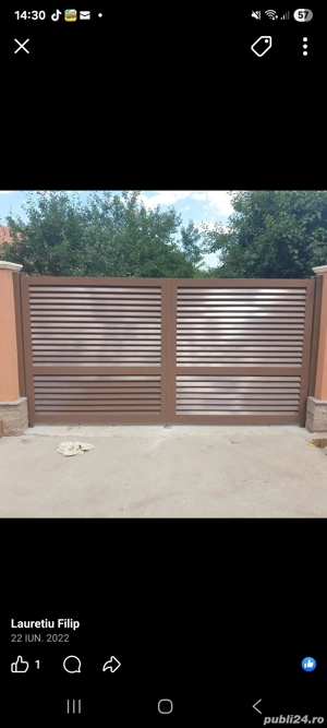 Porti si garduri Aluminiu.Sisteme Automatizari