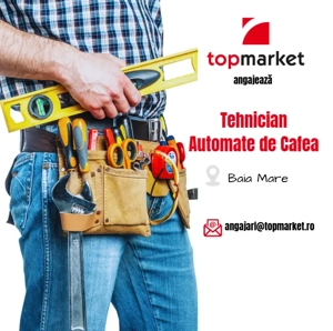Angajăm Operator pentru Aparate de Cafea de tip Vending în Baia Mare 