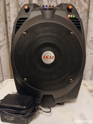 Boxă  Akai cu blouetooth,radio,stick