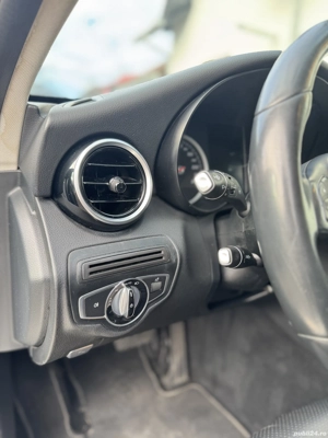 Mercedes-Benz C 2016 Automat LED Piele CarPass Carlig KM Reali - imagine 9