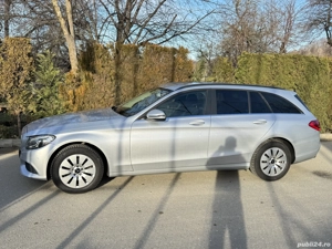 Mercedes-Benz C 2016 Automat LED Piele CarPass Carlig KM Reali - imagine 2