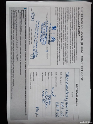 Vand Peugeot 2008 Allure 1.2 Benzina 130CP - 2022 - Automat - 23.000 km - Garantie Peugeot  - imagine 8