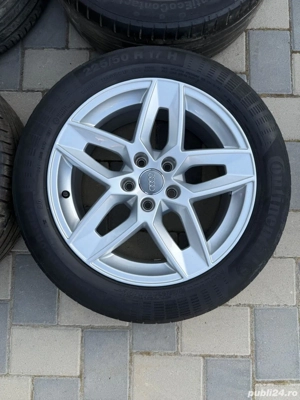 Roti Audi A4 B9 jante 17 5x112 anvelope 225 50 17 A4 B8 S-line - imagine 4