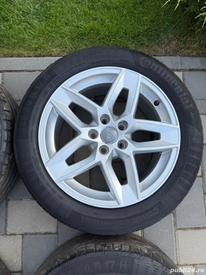 Roti Audi A4 B9 jante 17 5x112 anvelope 225 50 17 A4 B8 S-line - imagine 7
