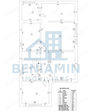 Casa P+1 Toate utilitatile 400mp teren-3 dormitoare-3 bai-La cheie - imagine 11