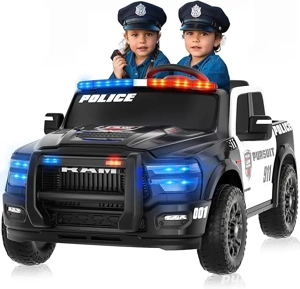 Masinuta electrica de politie DODGE RAM 2500 REBEL, 400W, 24V