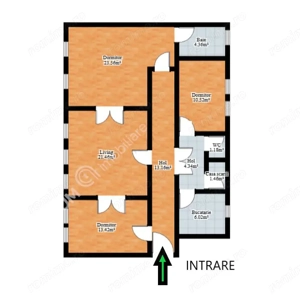 Apartament 4 camere ultracentral Sibiu - imagine 6