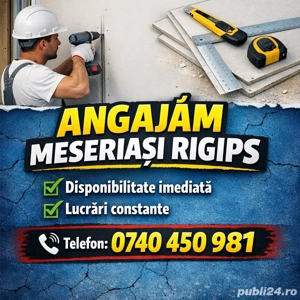 Angajam personal constructii 