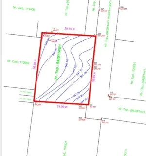 vand teren intravilan - 558 mp in Mun. Brasov ,str. Emanoil Bernfeld nr 29 - imagine 3