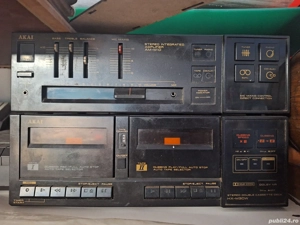 Akai deck si amplificator 