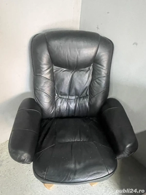 vand 5 fotolii de piele 