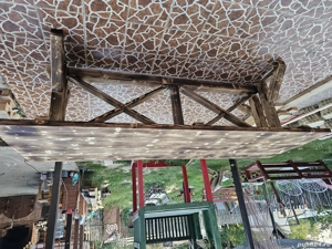 Masă terasă din lemn de brad 