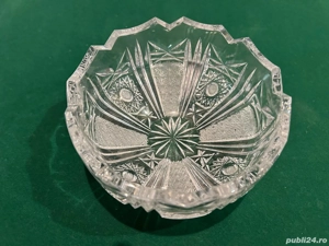 Bol Decorativ Cristal Bleikristall   Diametru 13 cm