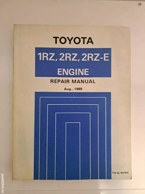 Lot 9 manuale reparații auto TOYOTA în limba engleză