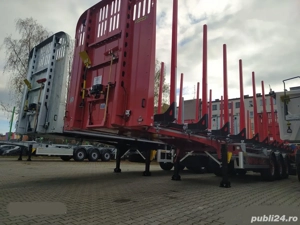 Semiremorca ZASLAW - Polonia - forestiera cu racoante - Oferta 2026 ! - imagine 4