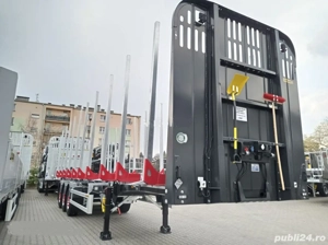 Semiremorca ZASLAW - Polonia - forestiera cu racoante - Oferta 2026 ! - imagine 2