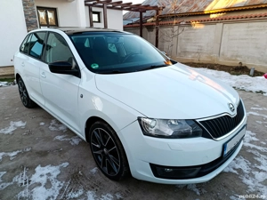 Skoda Rapid, diesel, navigatie, clima, panoramic