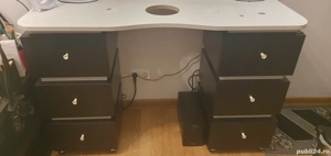 Vând masa manichiura și freza Emmi Akku B7 - imagine 3