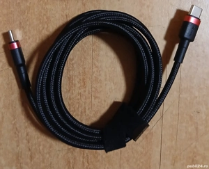 Cablu incarcare de 60W tip C de 2m.Baseus.