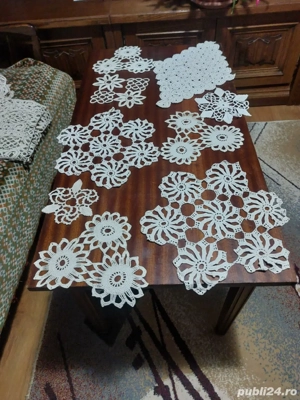 Set macrame croșetat manual   piese unicat 