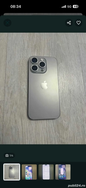 vand iphone 15 pro 