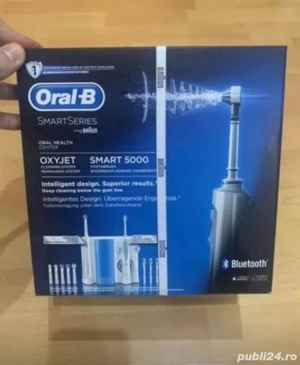 Periuta electrica + Irigator bucal Braun Oral-b oxyjet Smart 5000 