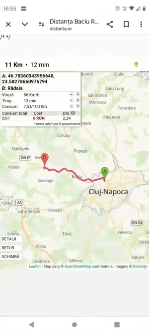  Vând teren intravilan 2200mp în Cluj .Baciu sat Rădaia   - imagine 3