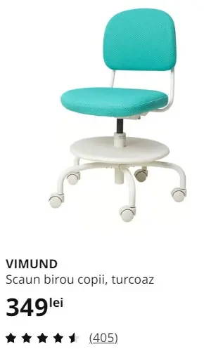 Scauna Ikea Vimund 250 Lei pentru două scaune