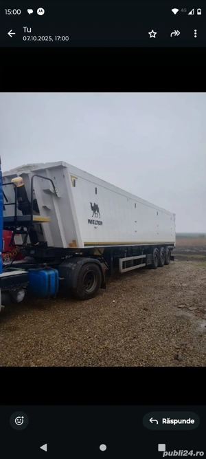 semiremorca basculabila wielton 