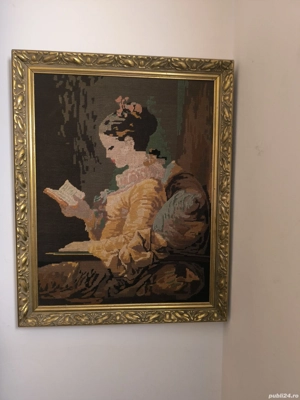 de vanzare tablou cusut goblen