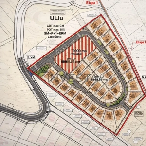 Oportunitate de investitie! Teren  compus din 31 de parcele!