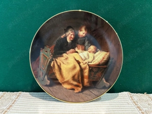 Farfurie de Colecție Schirnding Bavaria    Im Mittelpunkt des Interesses    Bradex