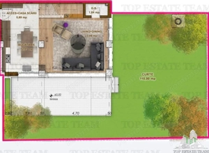 Apartament 3 camere, Duplex P+1 si curte proprie de 110 mp, bloc boutique, finisaje premium, incalzi - imagine 20