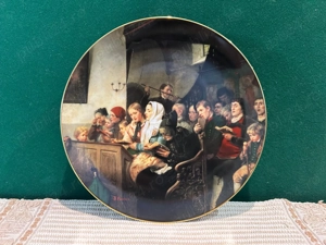 Farfurie de Colecție Hutschenreuther    In der Kirche    Bradex