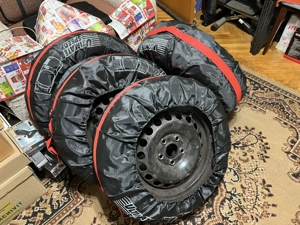 Vanzare anvelope iarna Hankok cu jante tabla 195/65/15 4 buc - imagine 3